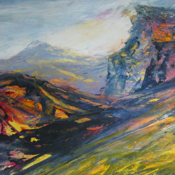 Early Morning Among The Peaks