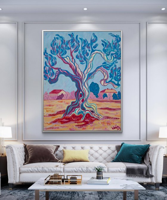 Olive tree on Cami de Altea 2