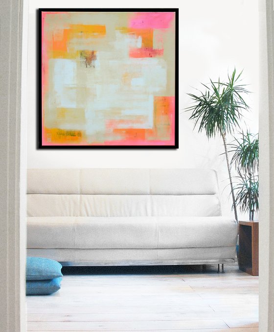 Untitled Yellow pink &amp; sand