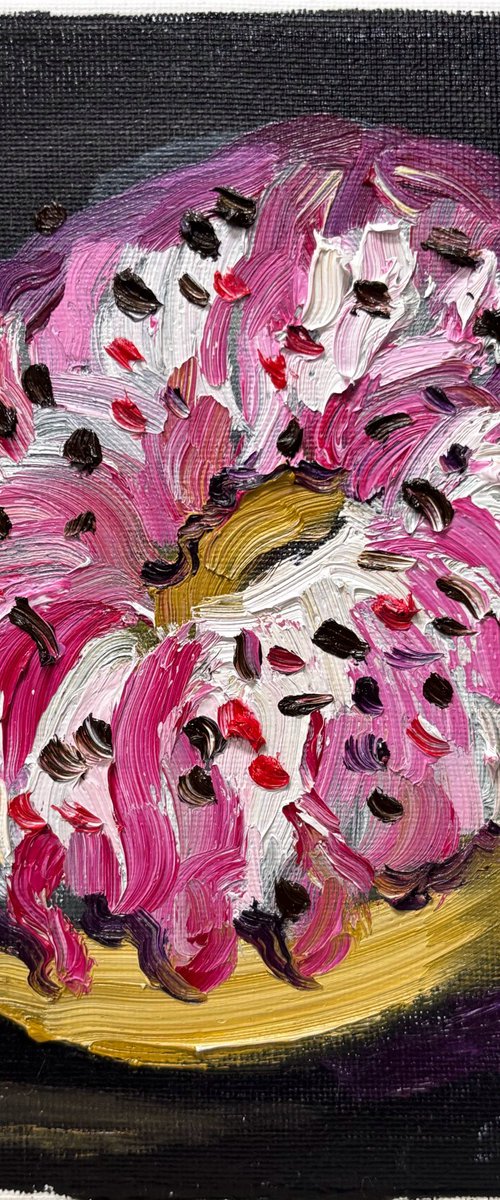 Still Life with Pink Donut by Dmitry Fedorov