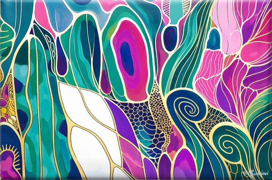 Jazz Style Flowers #14