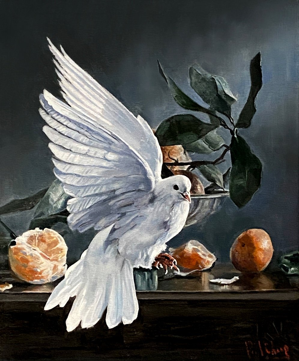 Pigeon and Still Life No.02 by Paul Cheng