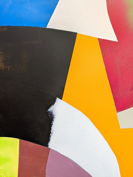 Color Structure #1 Fragments in Motion