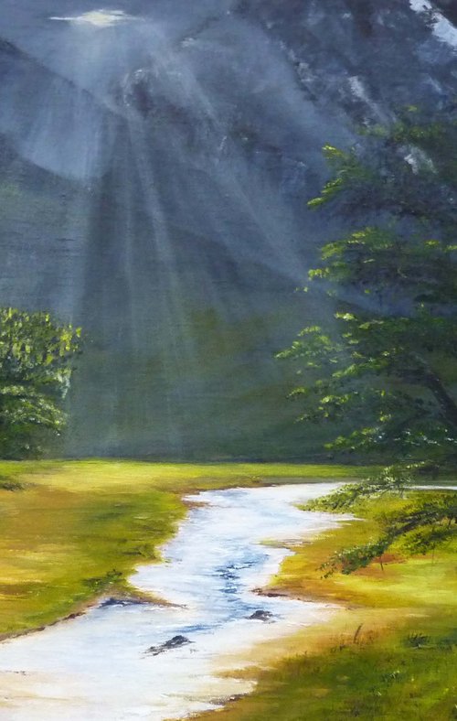 Sunlight on the Glen by Margaret Denholm
