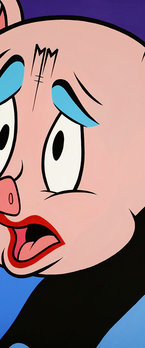 Lipstick On A Pig by Pop Art Australia