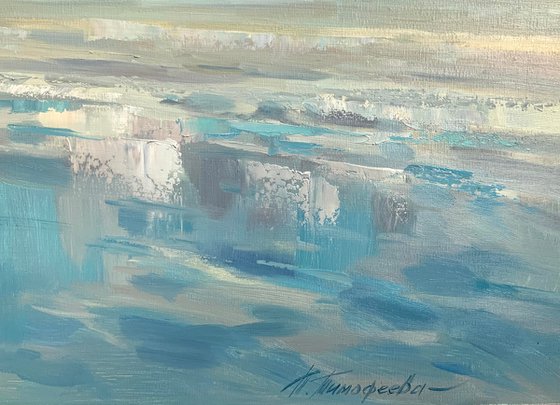 Windy day at the sea