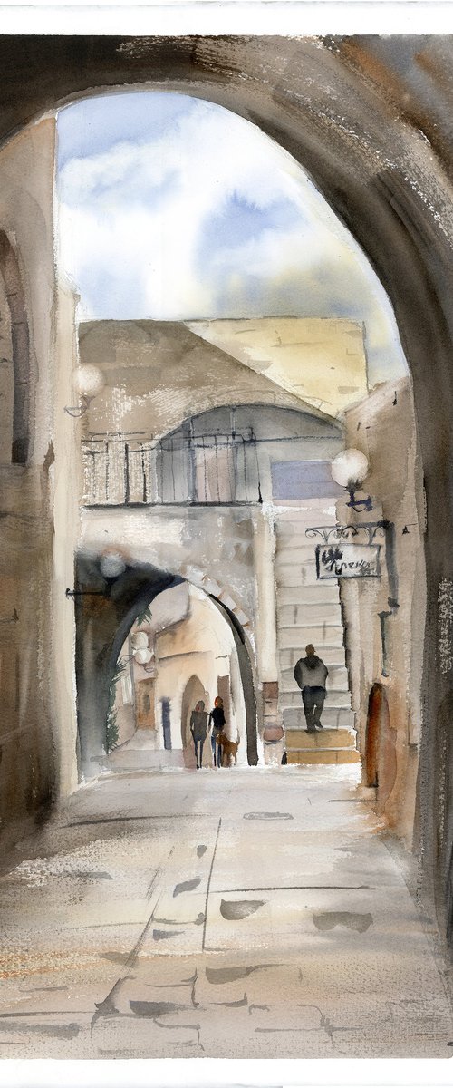 Jaffa Archway by Olga Tchefranov (Shefranov)