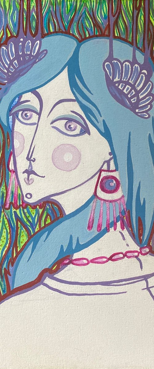 Mysterious Girl by Lidia Matviyenko /Lidikart/
