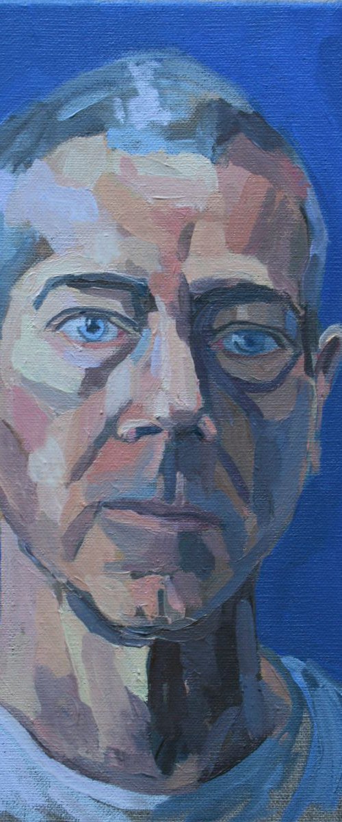 Portrait of Richard by Katharine Rowe