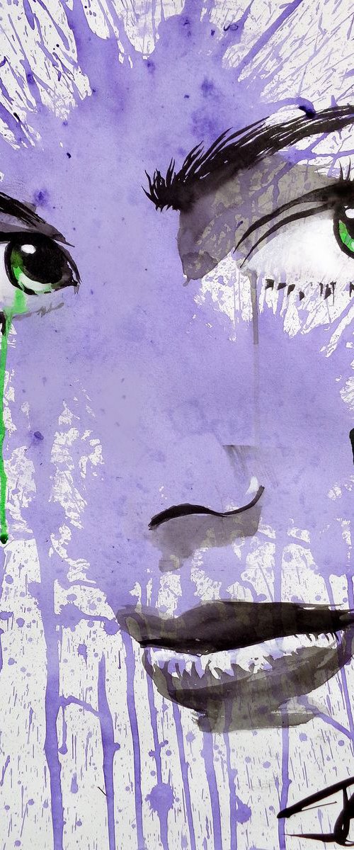 INTO PURPLE by Loui Jover