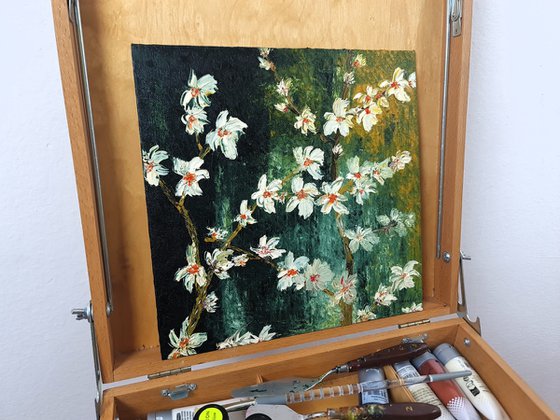 Cherries in bloom