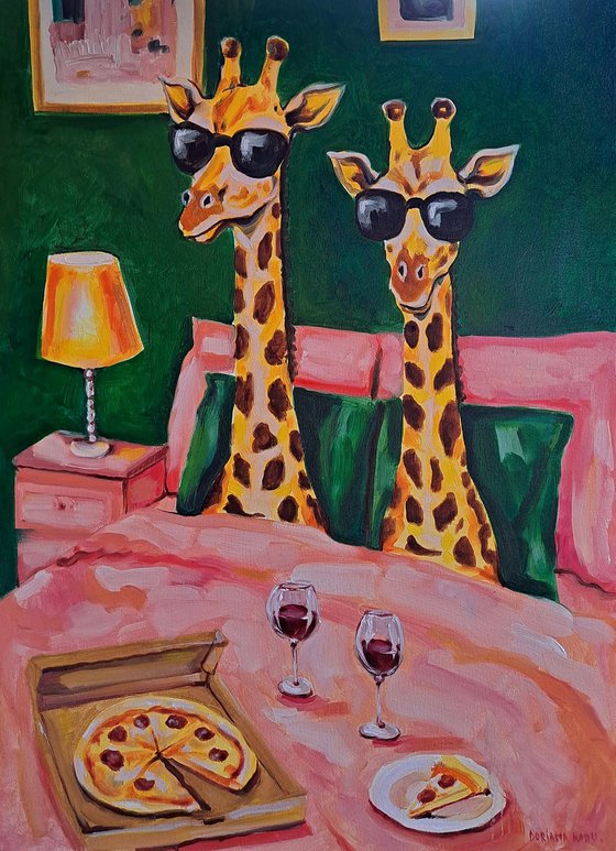 Giraffe date night