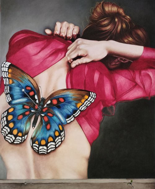 The butterfly collector. by Cristina Cañamero