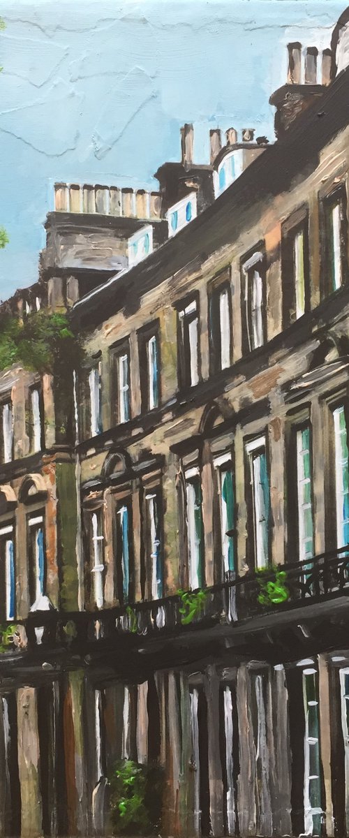 Clarendon Crescent, Edinburgh by Andrew  Reid Wildman