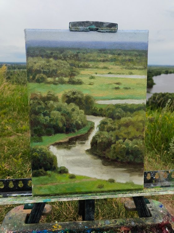 June Day, the Toyma river