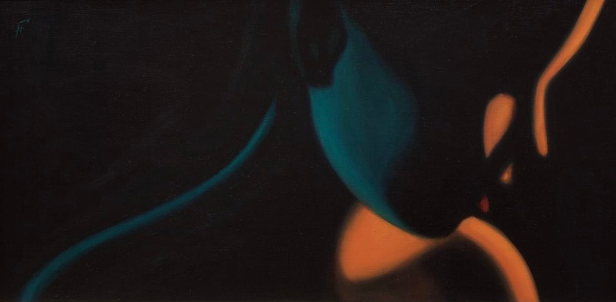 Urban And Pop Oil Painting , Temptation By Nikola Gulev, 39 X 20, Artwork For Sale On Artfinder