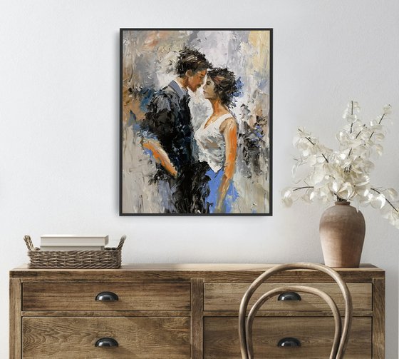 Romantic Couple Portrait.