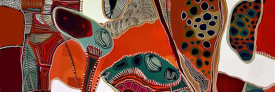 Geometric abstraction #57