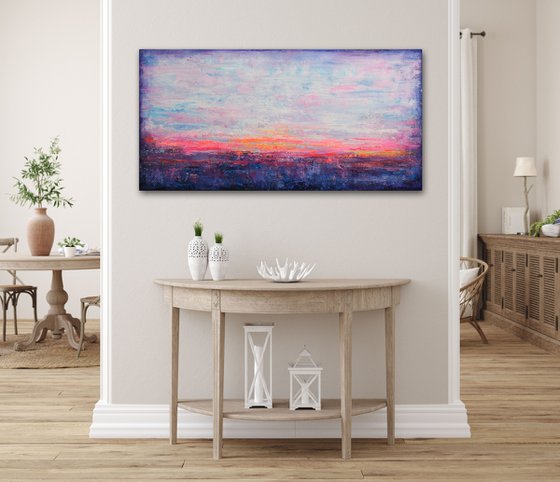 Abstract Sunset Landscape IX