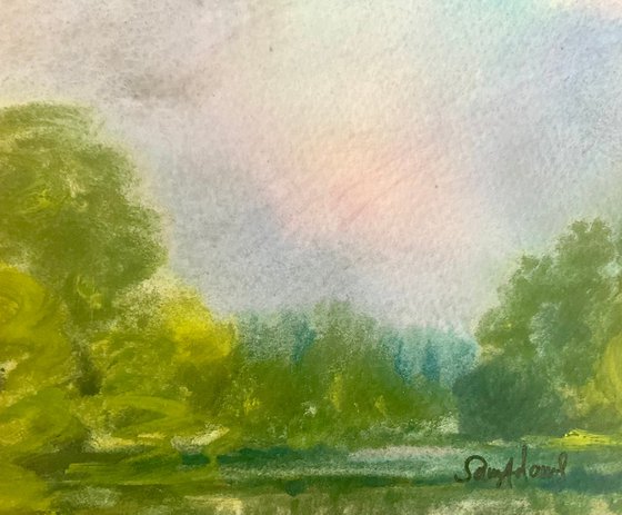 Fonthill lake, Wiltshire