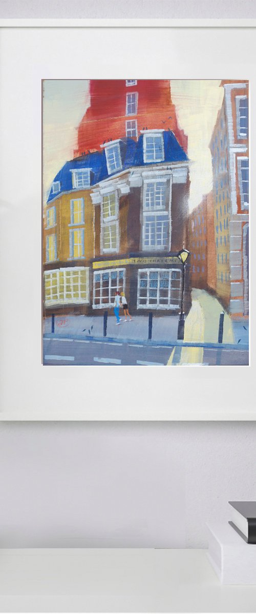 Two Chairmen Pub in London by Ayna Paisley
