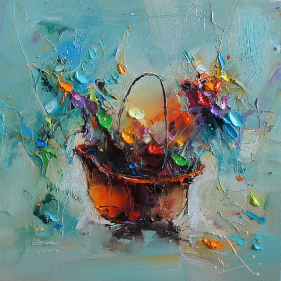 Colorful basket