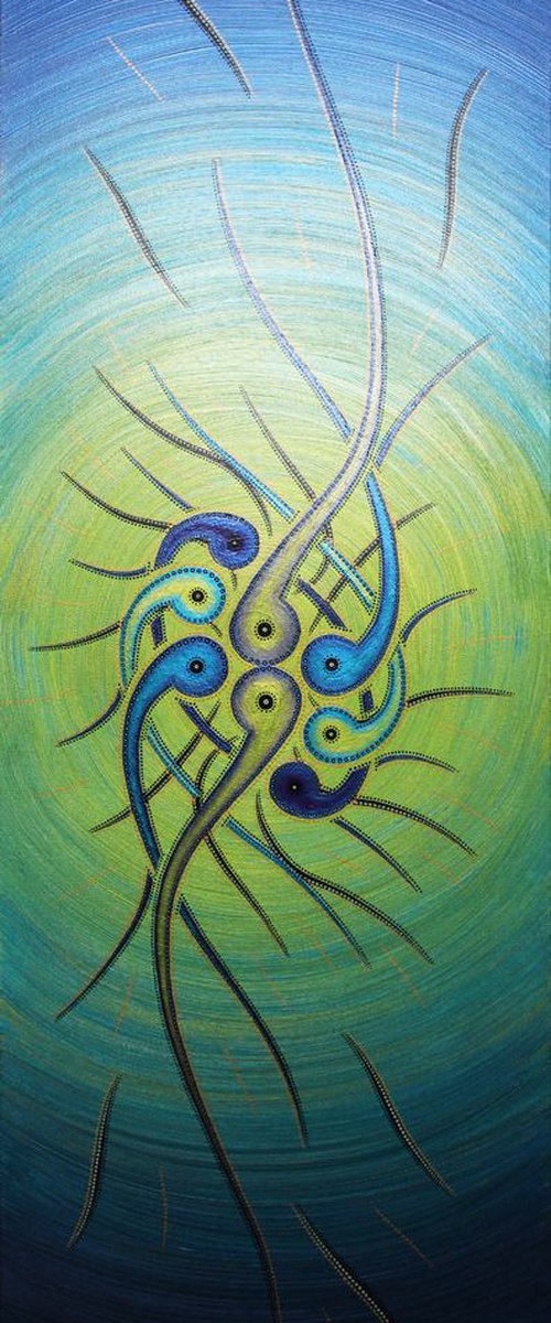 Iridescent verdant by Jonathan Pradillon