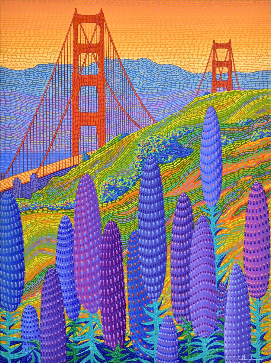  Spring At The Golden Gate By Alex Nizovsky, 30 X 40, Artwork For Sale On Artfinder