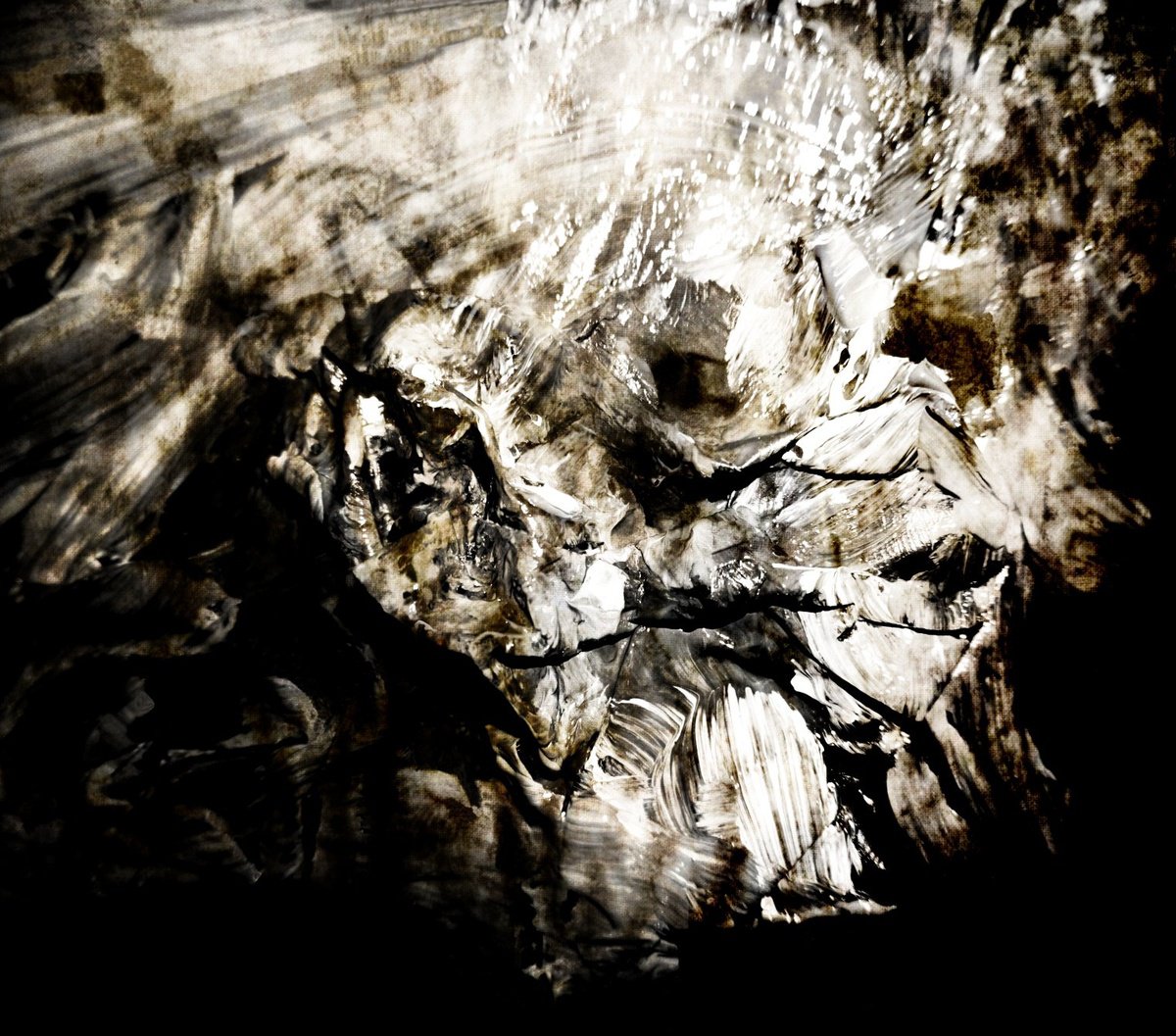 Surrealistic Portrait Photograph By Philippe Berthier, 27 X 24", Trop De Botox..tue Le Botox., Original Artwork