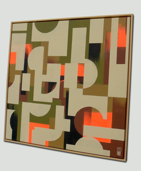 The Maze - Camel &amp; Orange