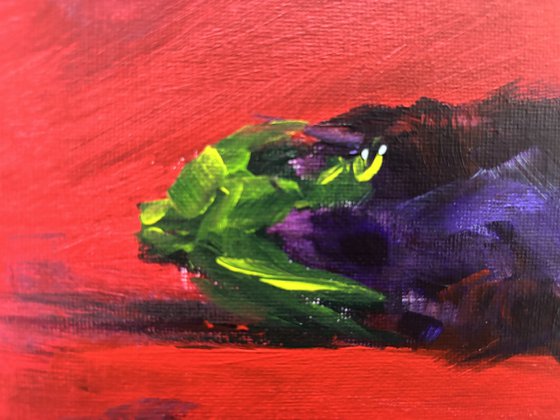 Deep Violet Aubergine