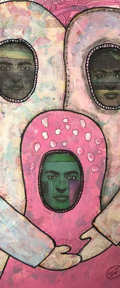 Frida Kahlo found her sisters by Pavel Kuragin