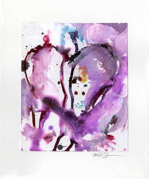 Spirit Of The Heart 8 - Mixed Media Painting by Kathy Morton Stanion by Kathy Morton Stanion