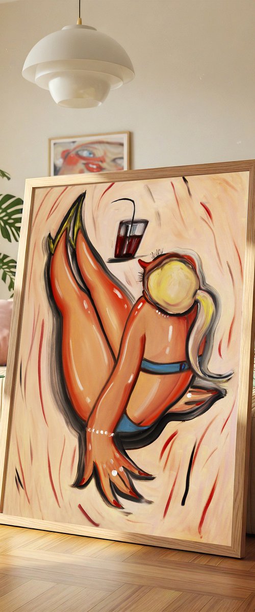 Yellow Heels by YANA MEDOW