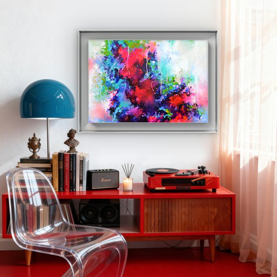 Fresh Moods 118 - 100x70 Abstract Painting