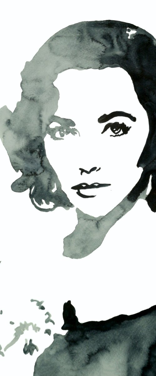 Elizabeth Taylor by Aneta Gajos