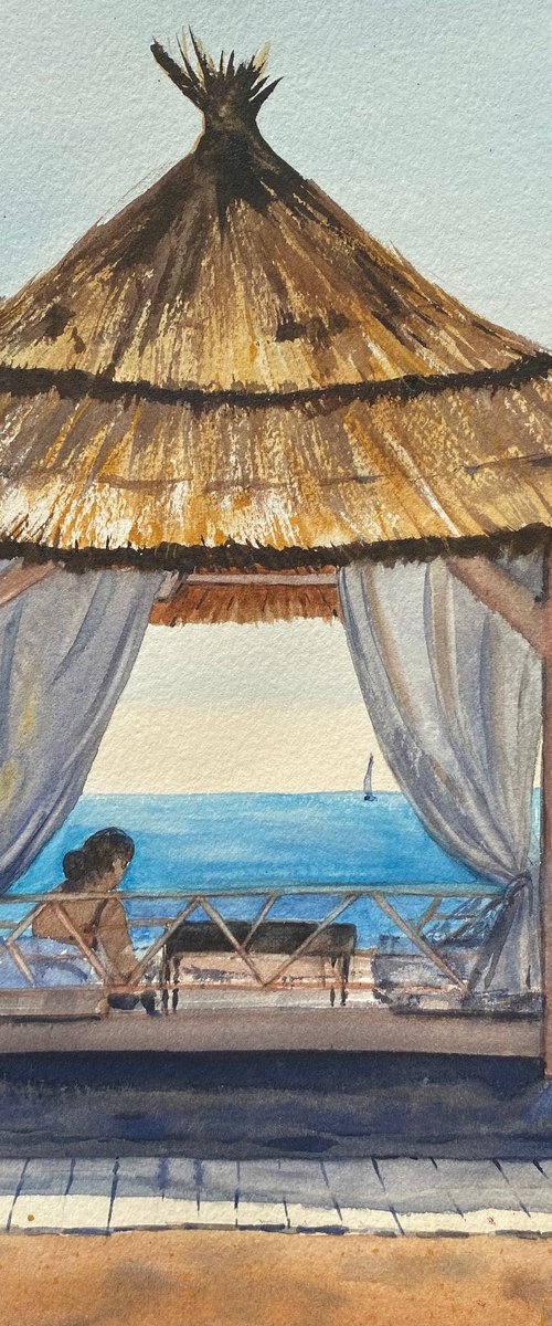 By the Sea by Alla Semenova
