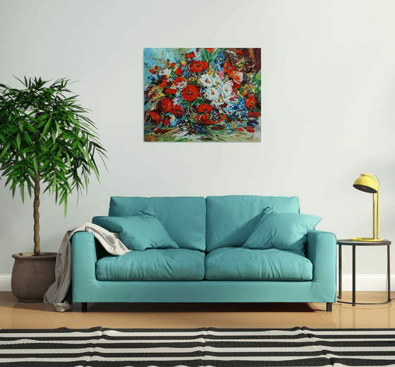 Garden in Full Bloom