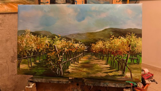 Autumn Vineyards of Ghianti