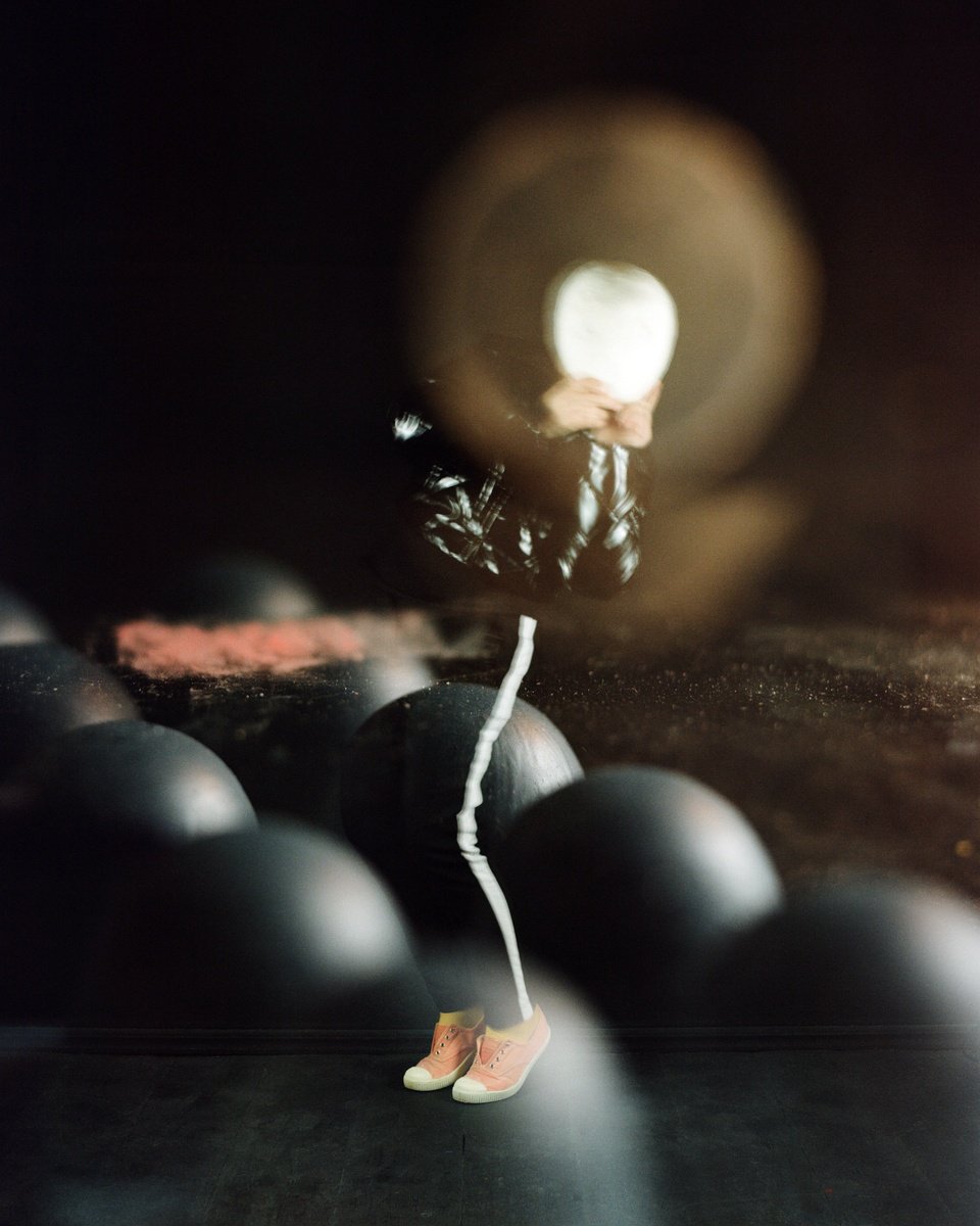 Surrealistic Portrait Photograph By Tania Serket, 16 X 20", Eggs, Original Artwork