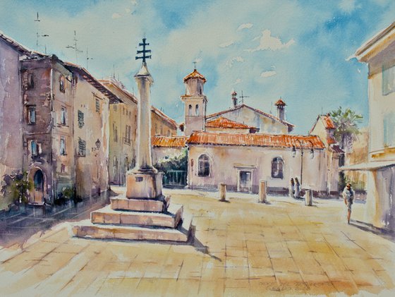 Grado, Italy.(diptych)