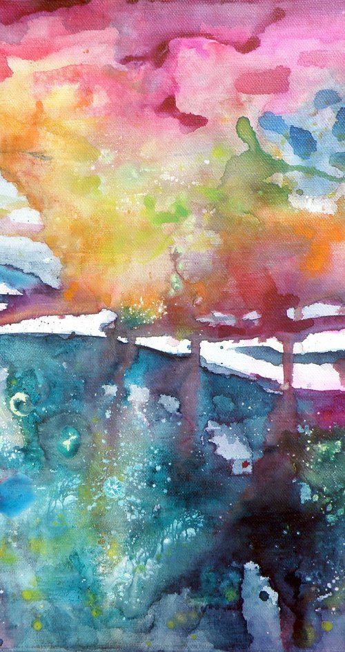 Mystic landscape by Kovács Anna Brigitta