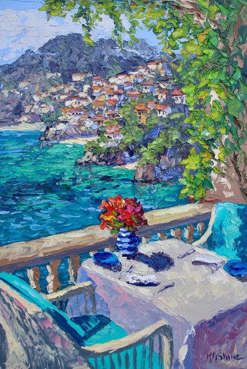 Amalfi View by Kristen Olson Stone