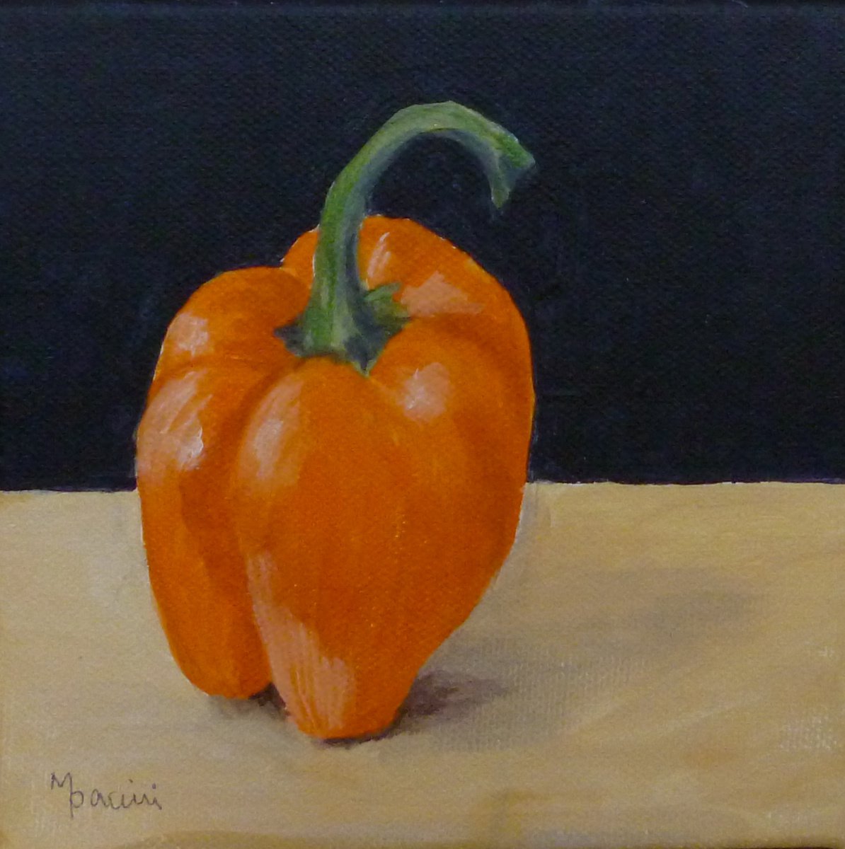 Orange Pepper by Maddalena Pacini