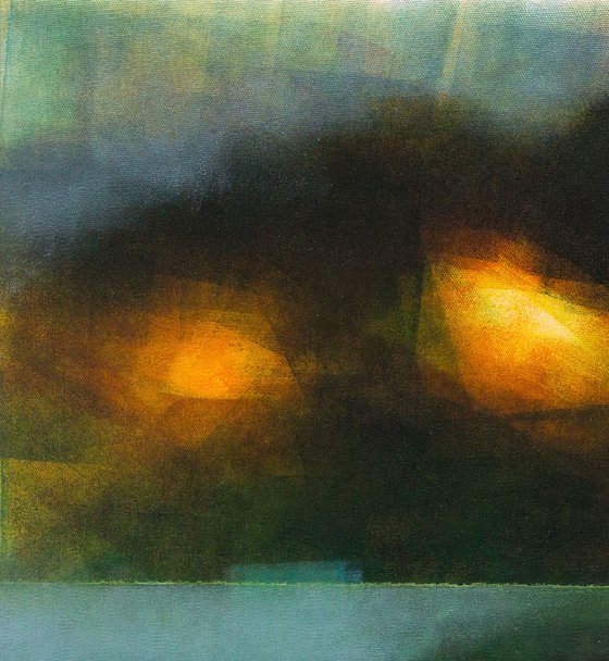 Mysterious urban landscape