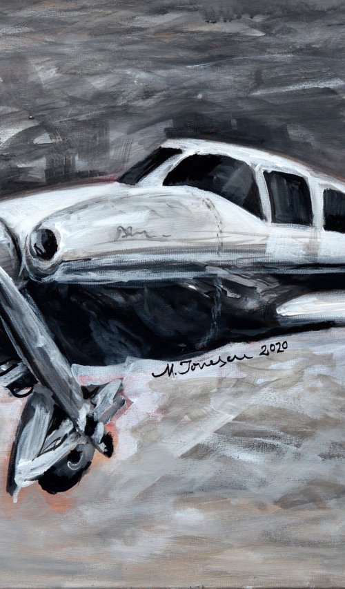 Commission artwork for a pilot by Mihaela Ionescu