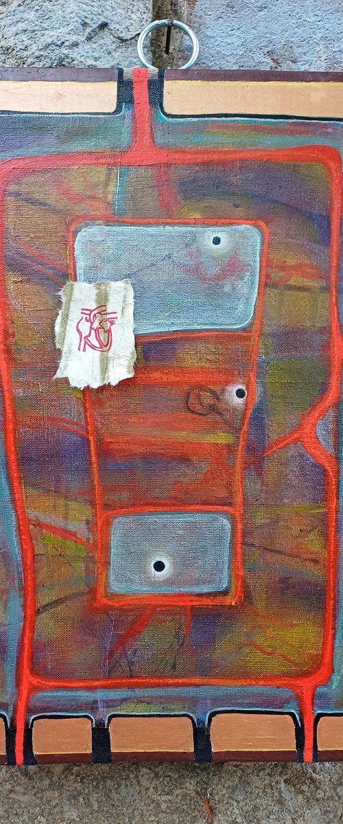 Composition with heart-XIII by Stanislav Bojankov