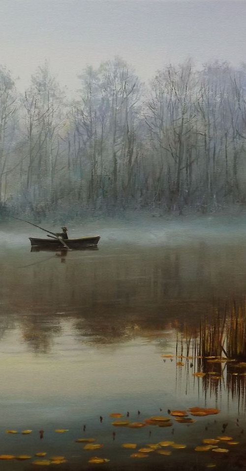 Fisherman by Oleg Riabchuk