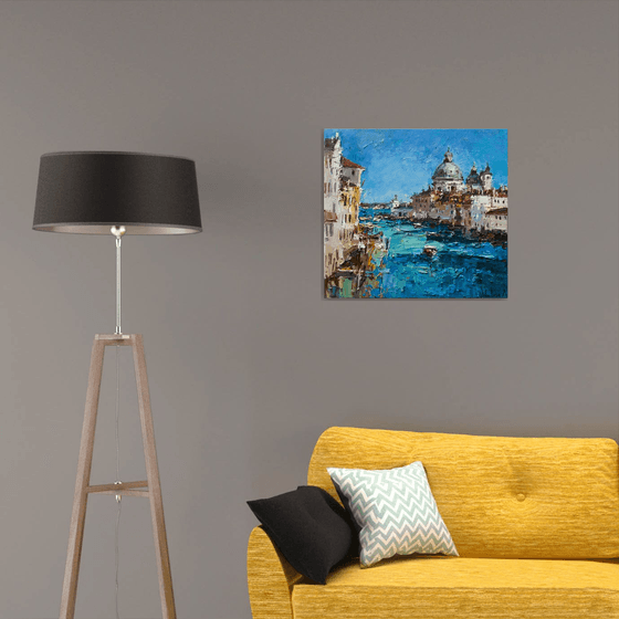 Venice Italy - Original Oil Painting