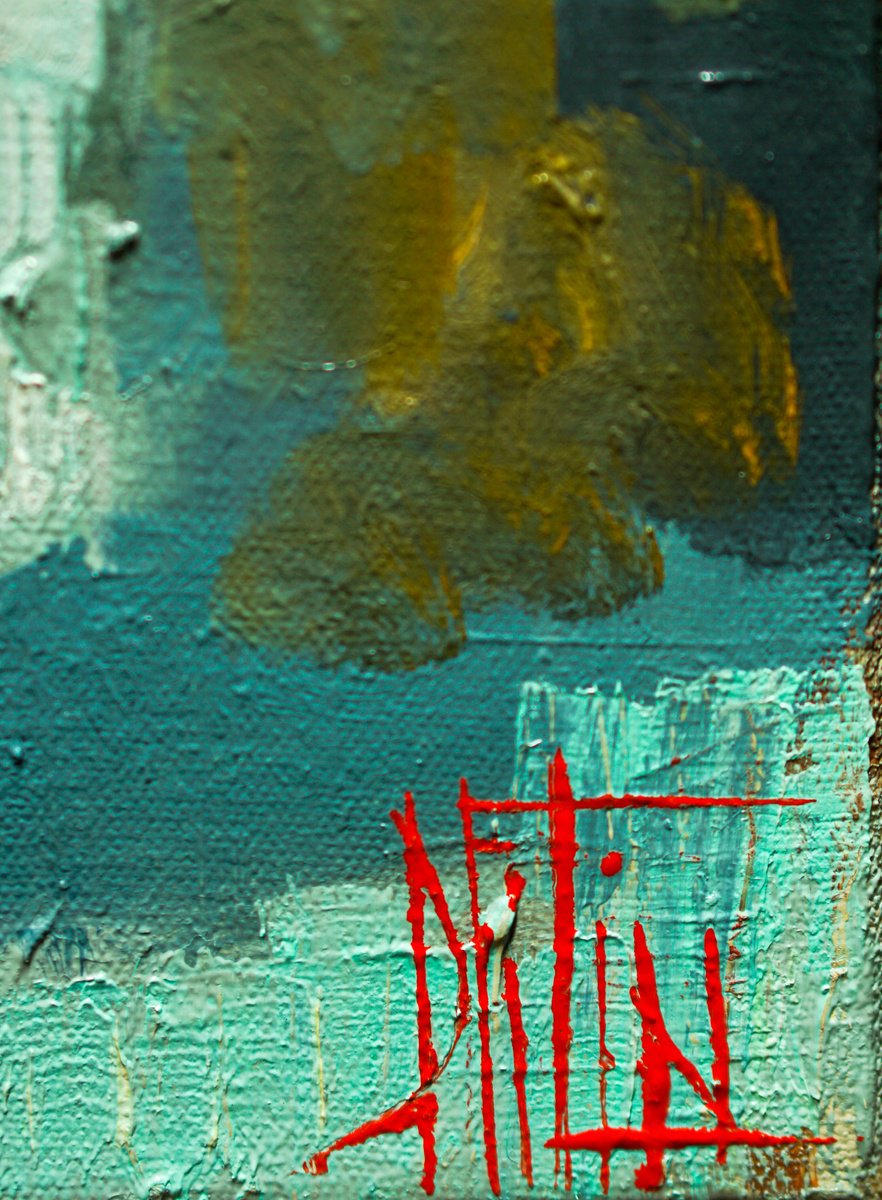 Impressionistic Portrait Oil Painting By Pavel Filin, 12 X 16", On A Hike, Original Artwork